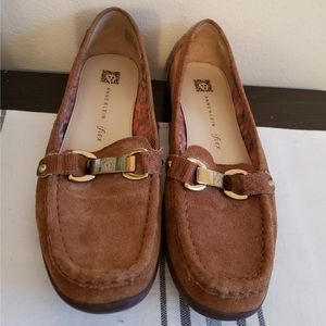 Anne Klein iflex Leather Loafers